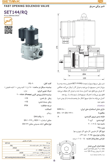 Picture of Fast Opening Solenoid Valve