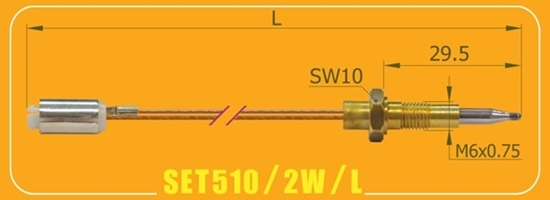 Picture of Gas Stove Thermocouple | SET510/2W